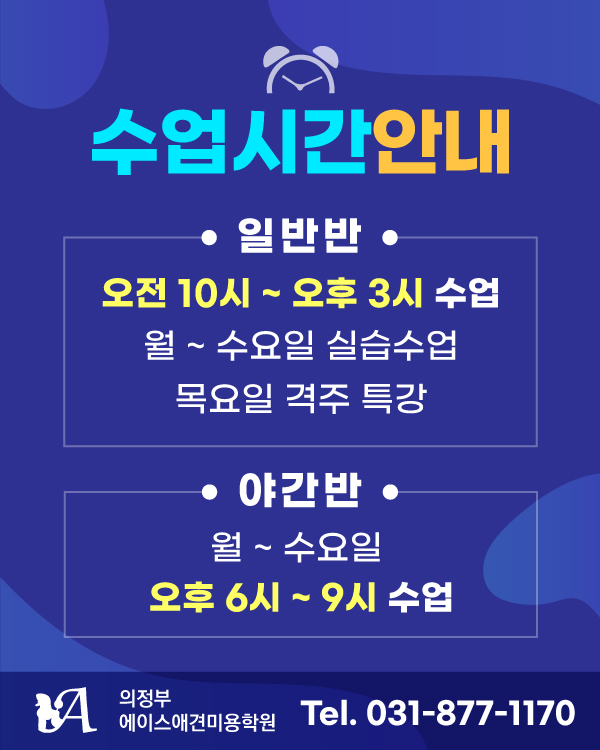 수업 시간 안내